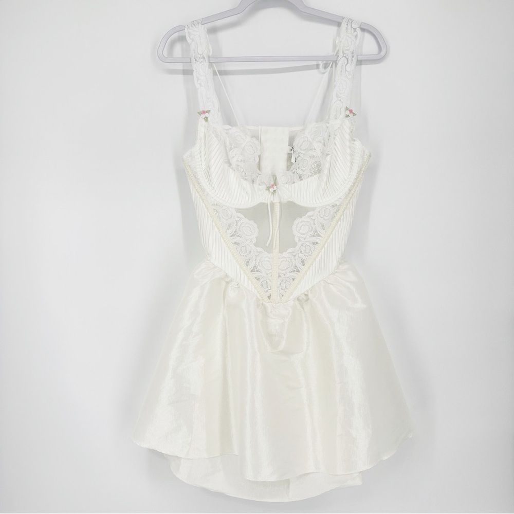 For Love and Lemons Isabella Slip Dress Size XL - Picture 6 of 11